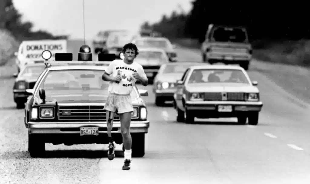 Terry Fox and the Marathon of Hope