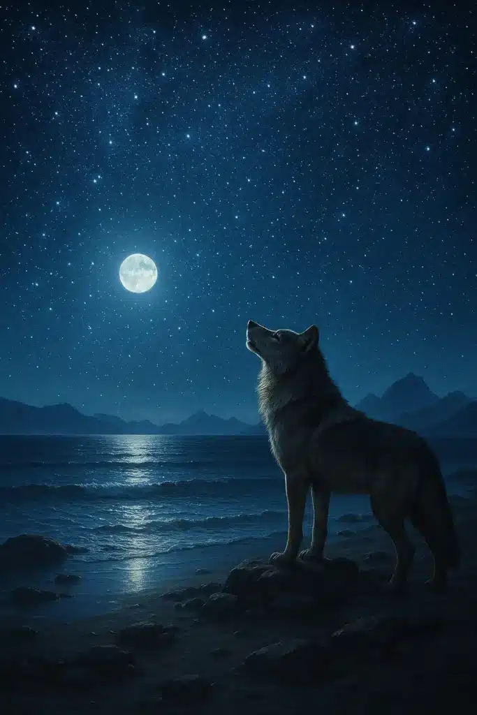 The Wolf and the Moon