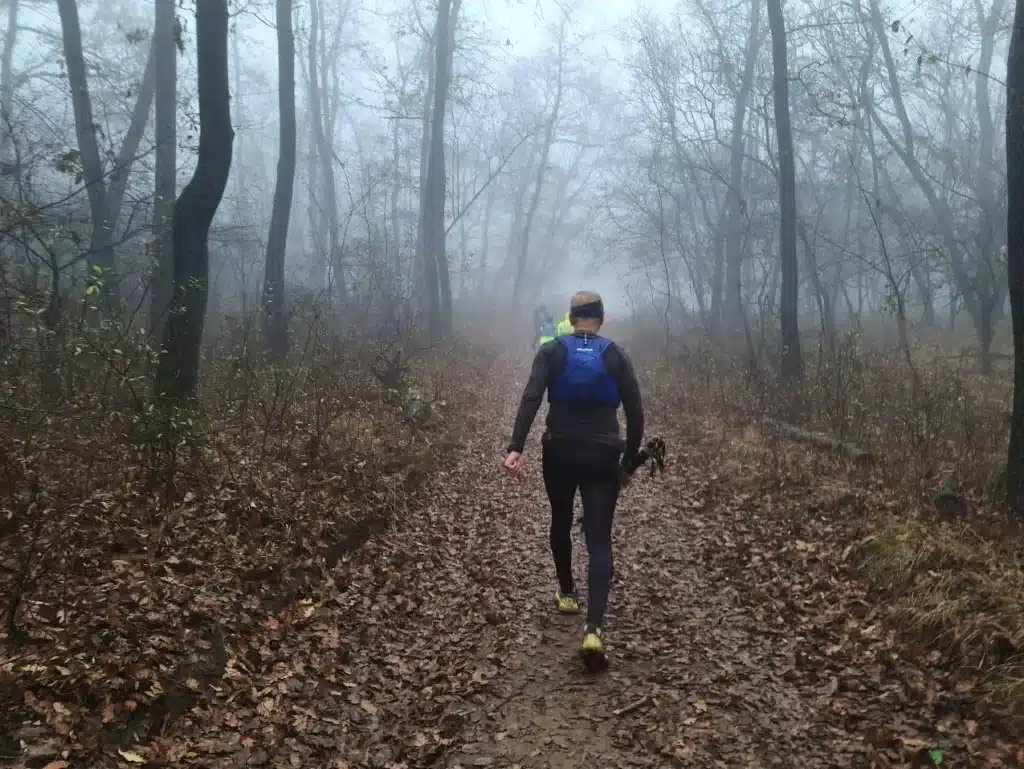 Trail Runner in front of me