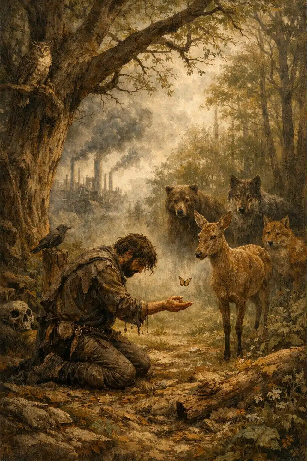 People are the devils for the animals