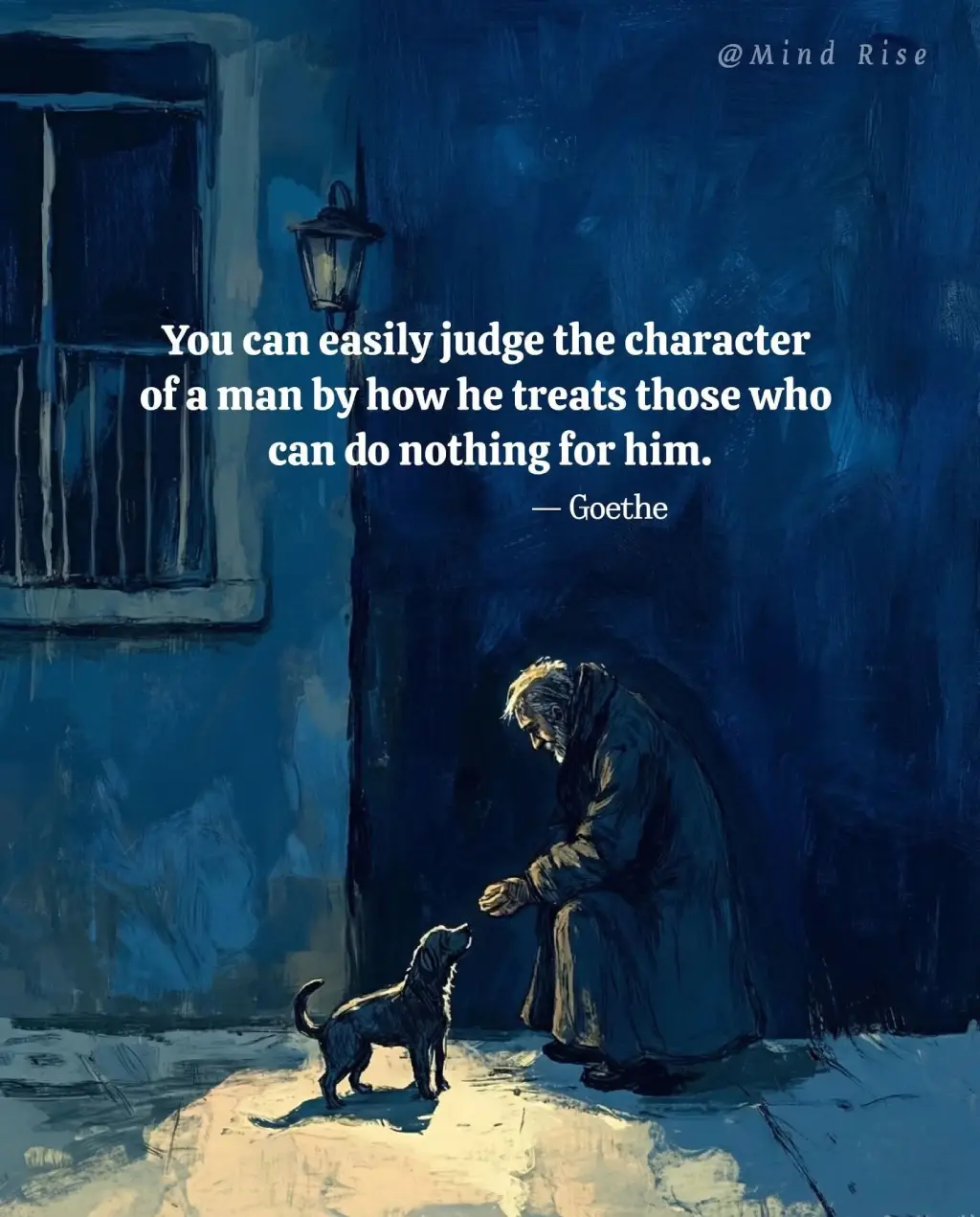 The character of a man
