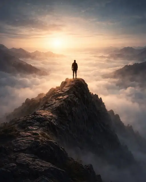 The silence of the summit