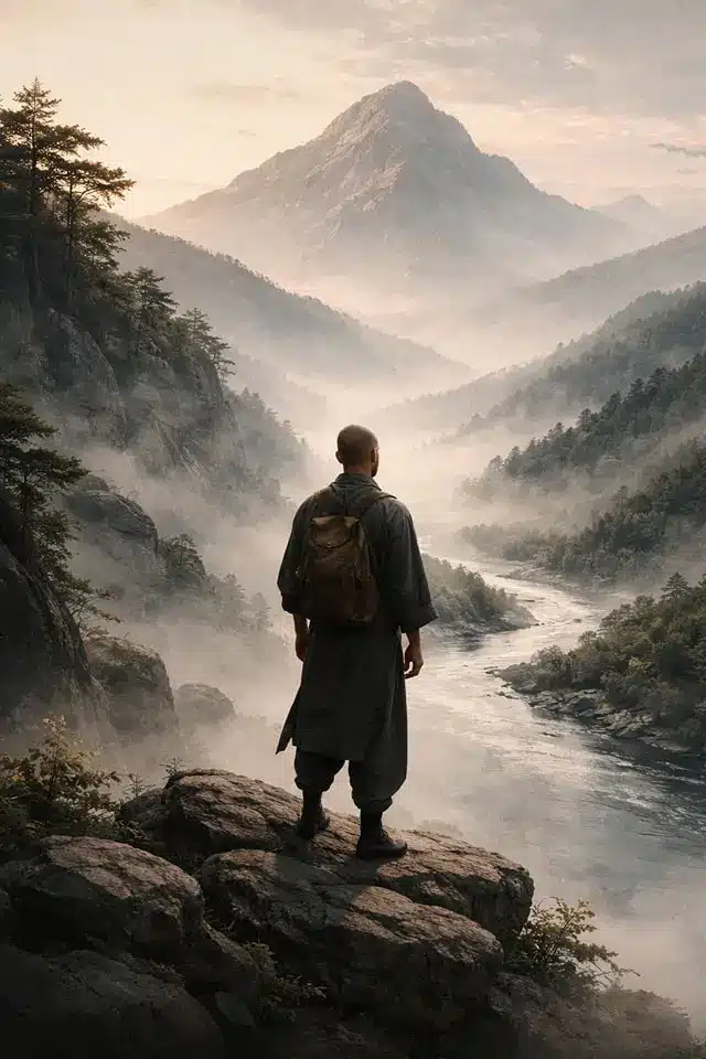 When mountain becomes mountain again