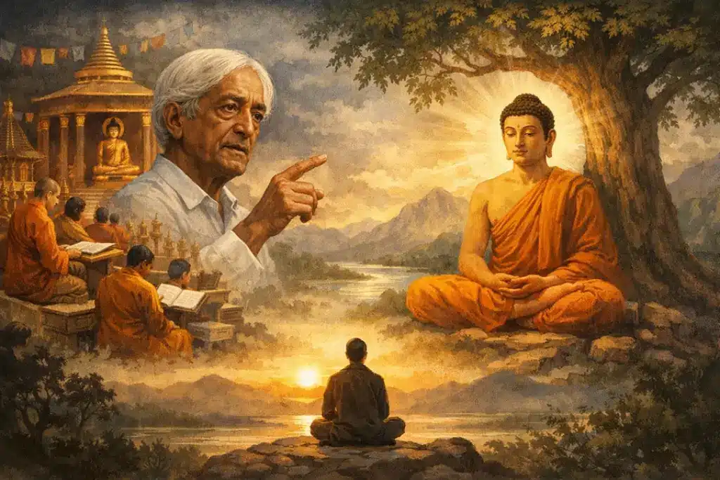 Buddha and Krishnamurti