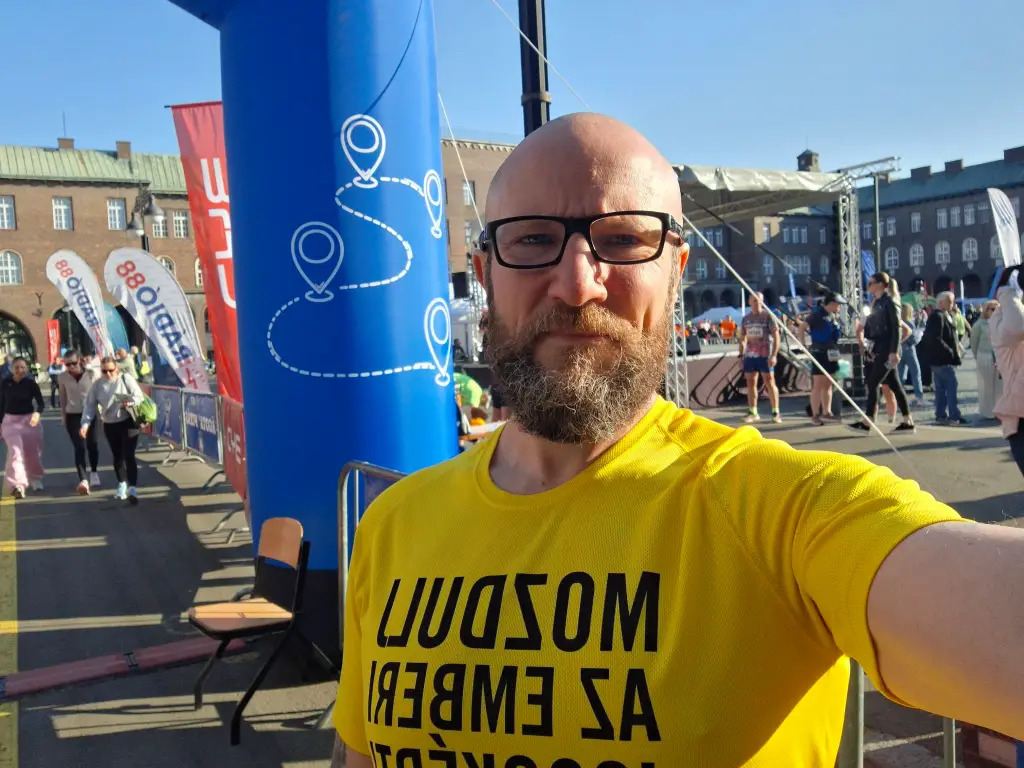 Ágota run halfmarathon