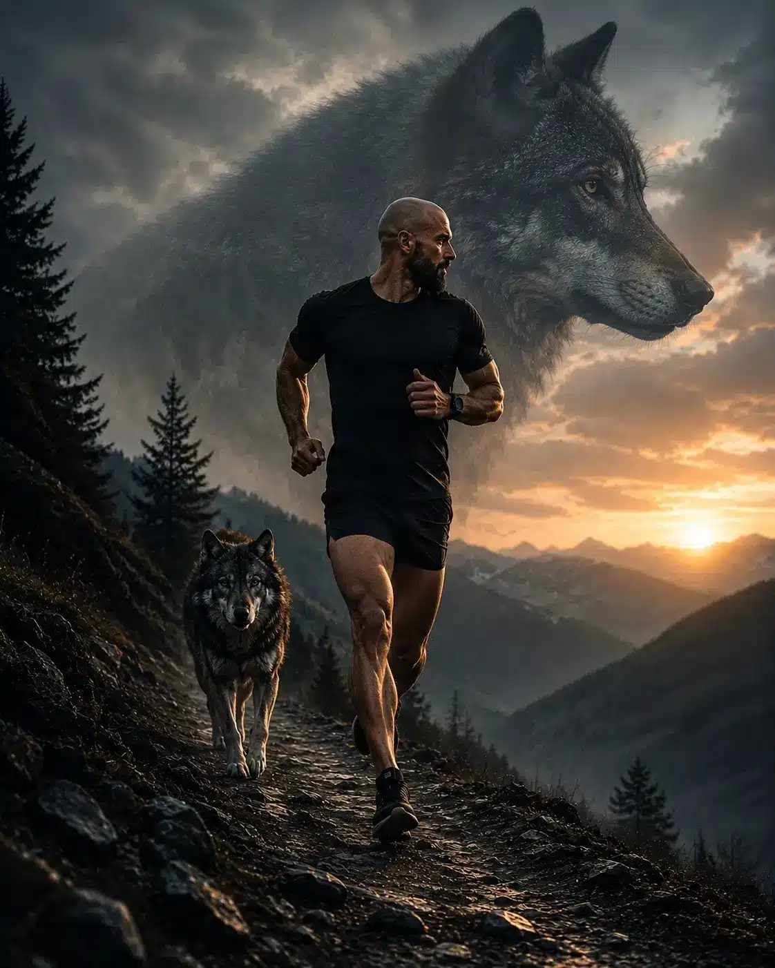 Running with the Wolf in me