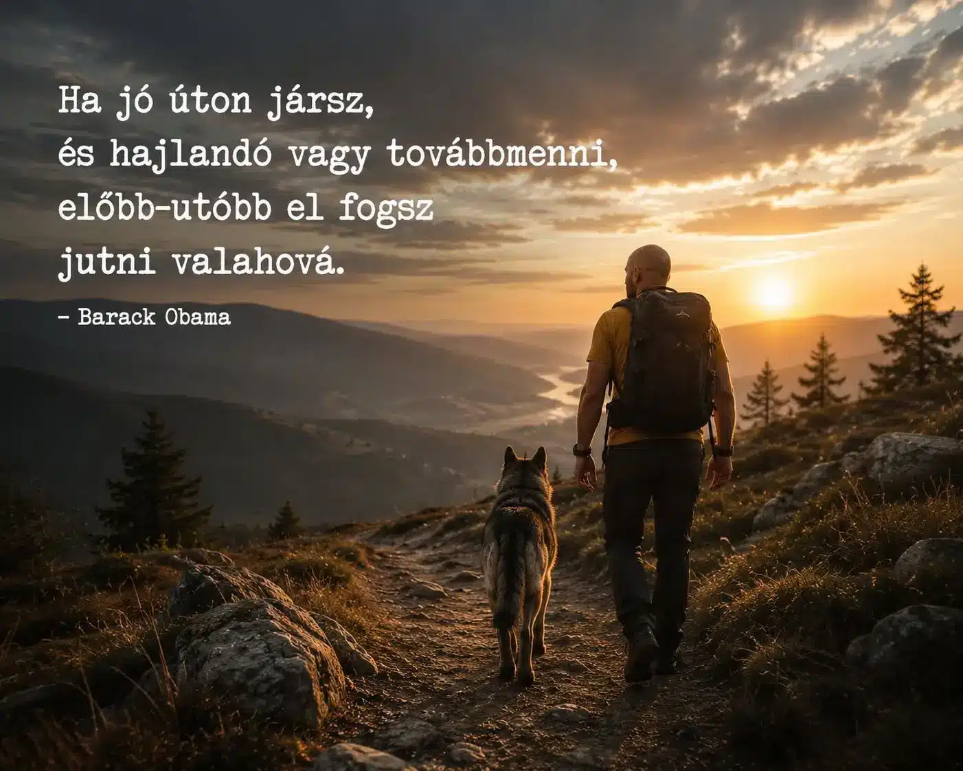 Walking on the right path