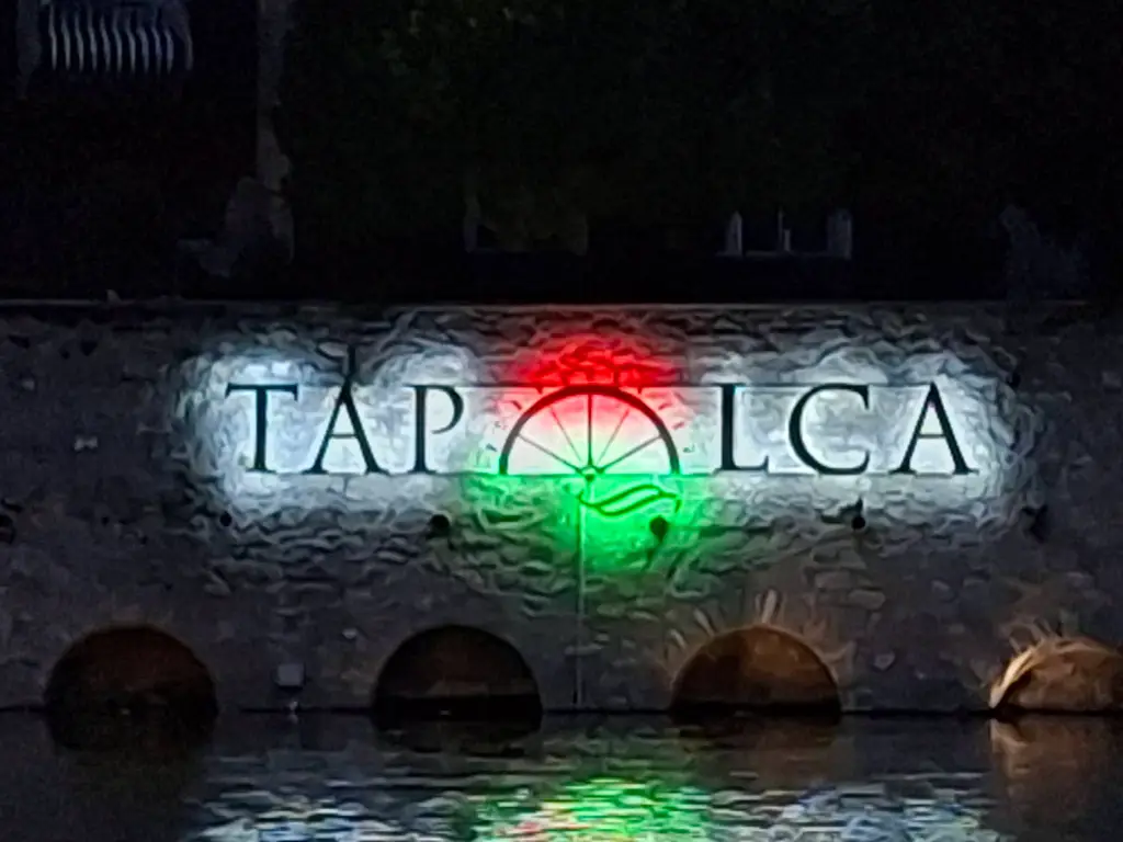 Tapolca by night