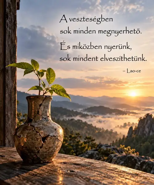 A veszteségben sok minden megnyerhető